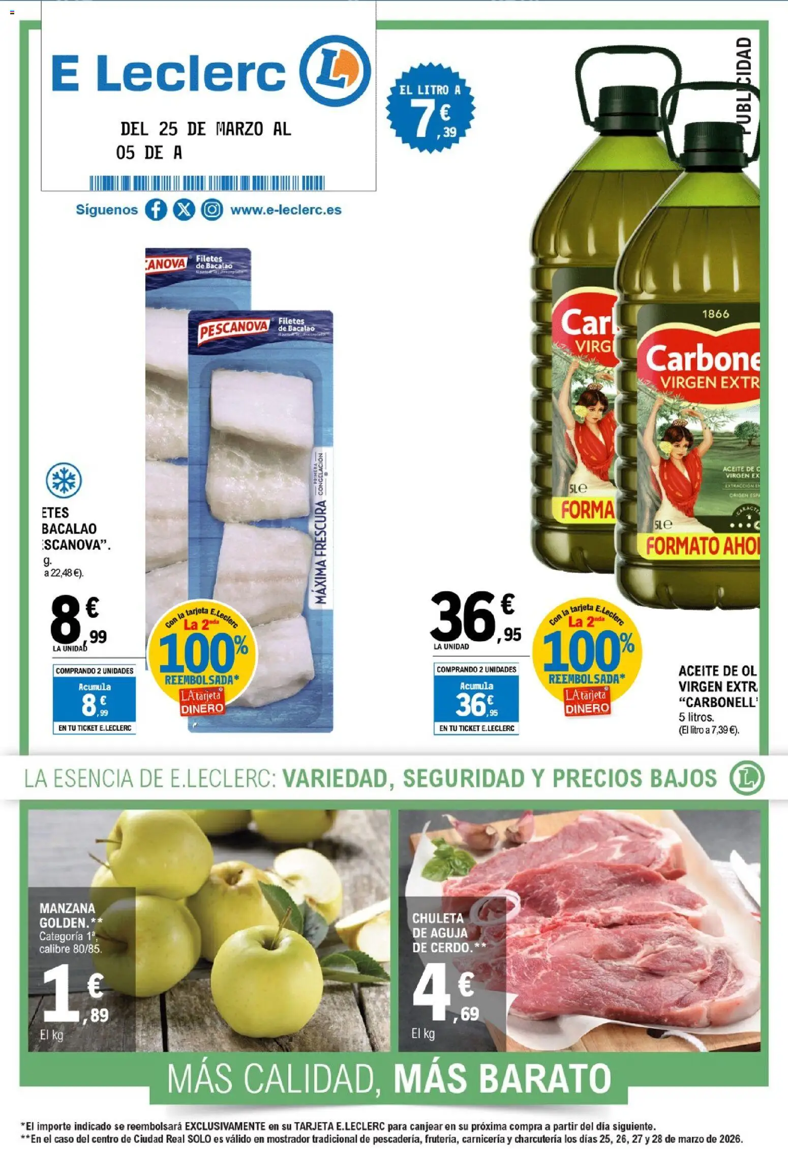 Vista previa del folleto de la tienda E.Leclerc válido desde el 25/03/2026 