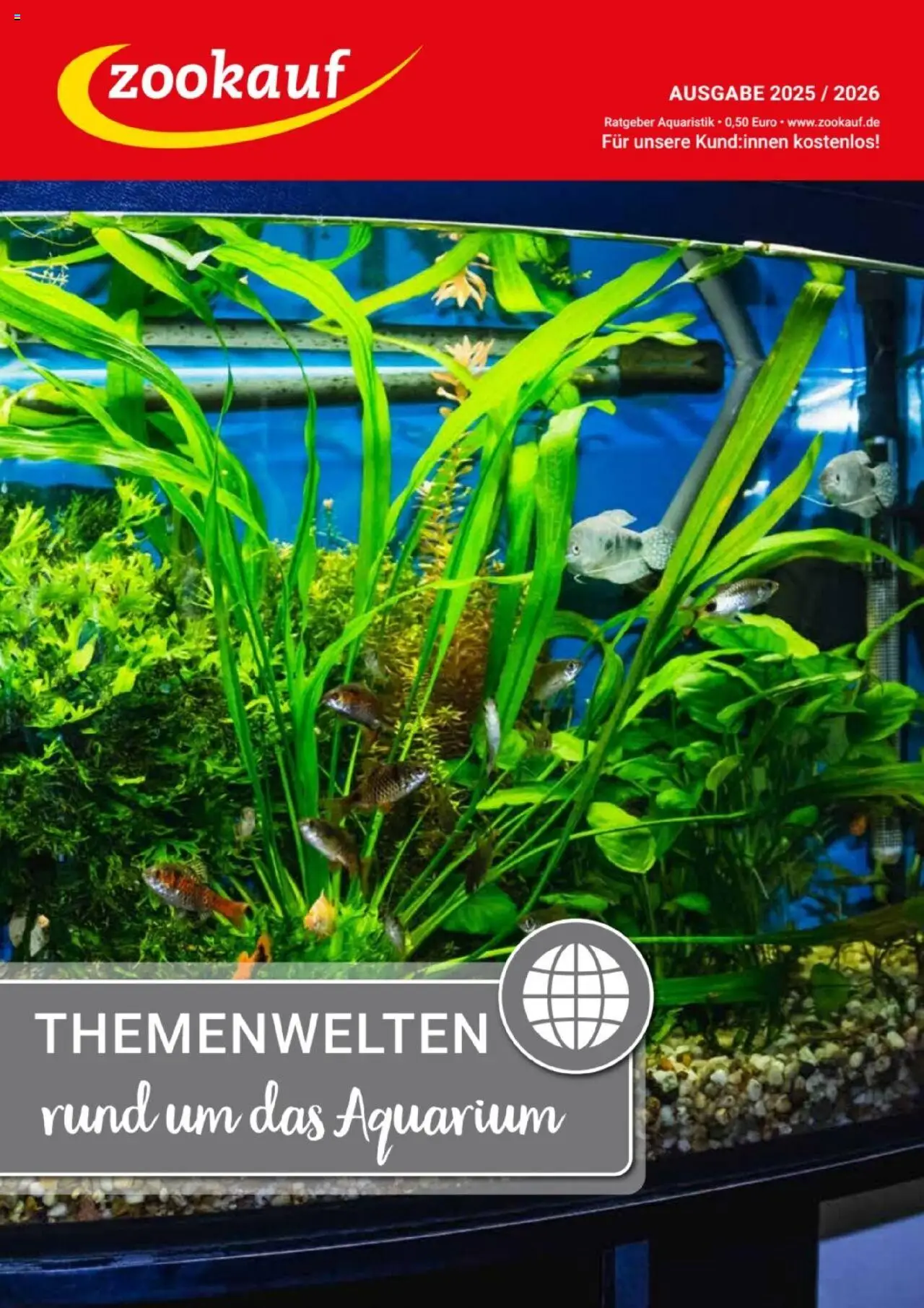 zookauf Themenkatalog Aquaristik (vom von Mittwoch 01.10.2025)