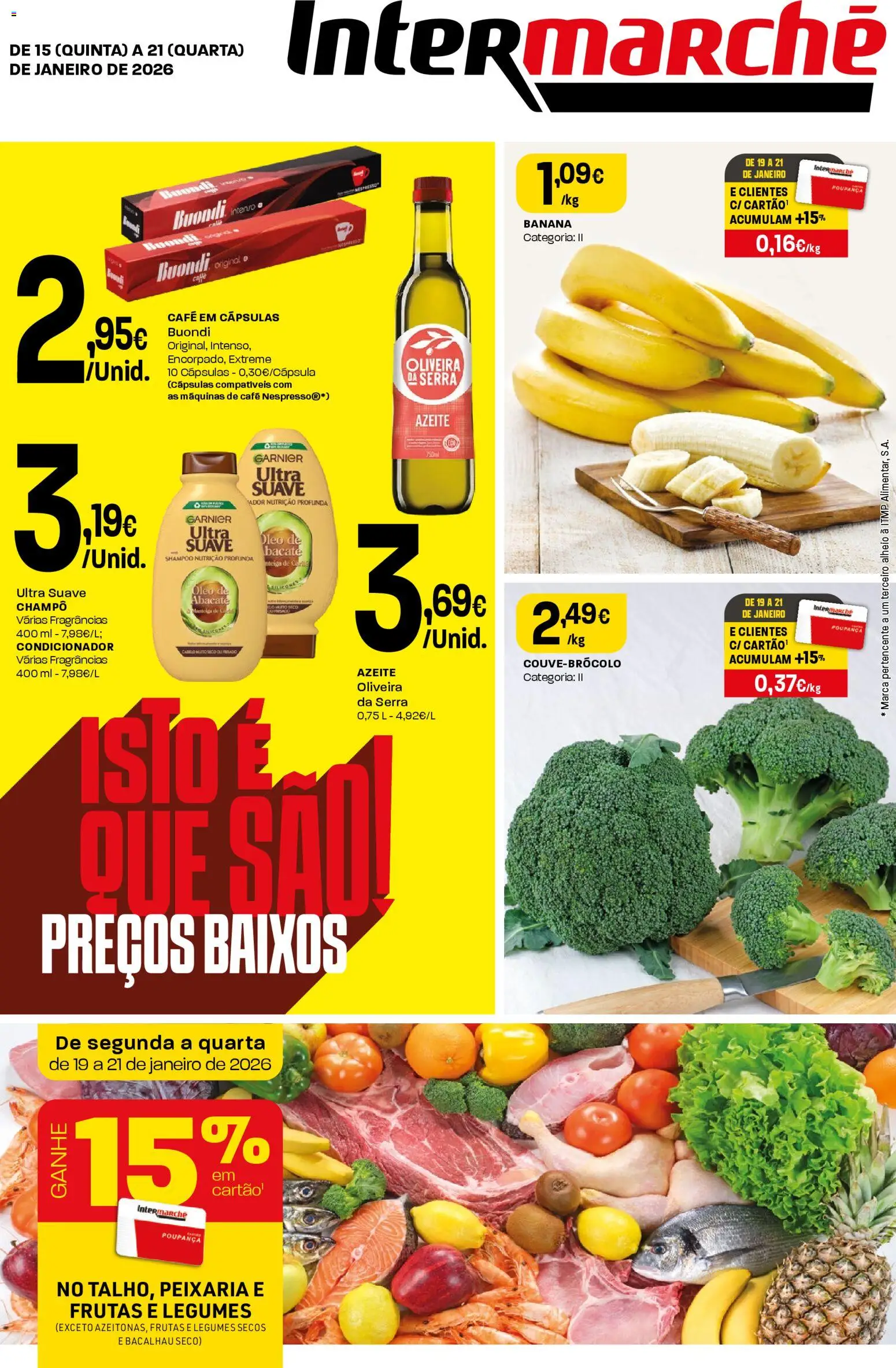 Pré-visualização do folheto da loja Intermarché válida a partir de 15/01/2026