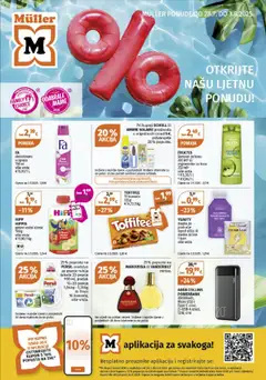 Pregled letka Katalog trgovine Müller vrijedi od 28.07.2025
