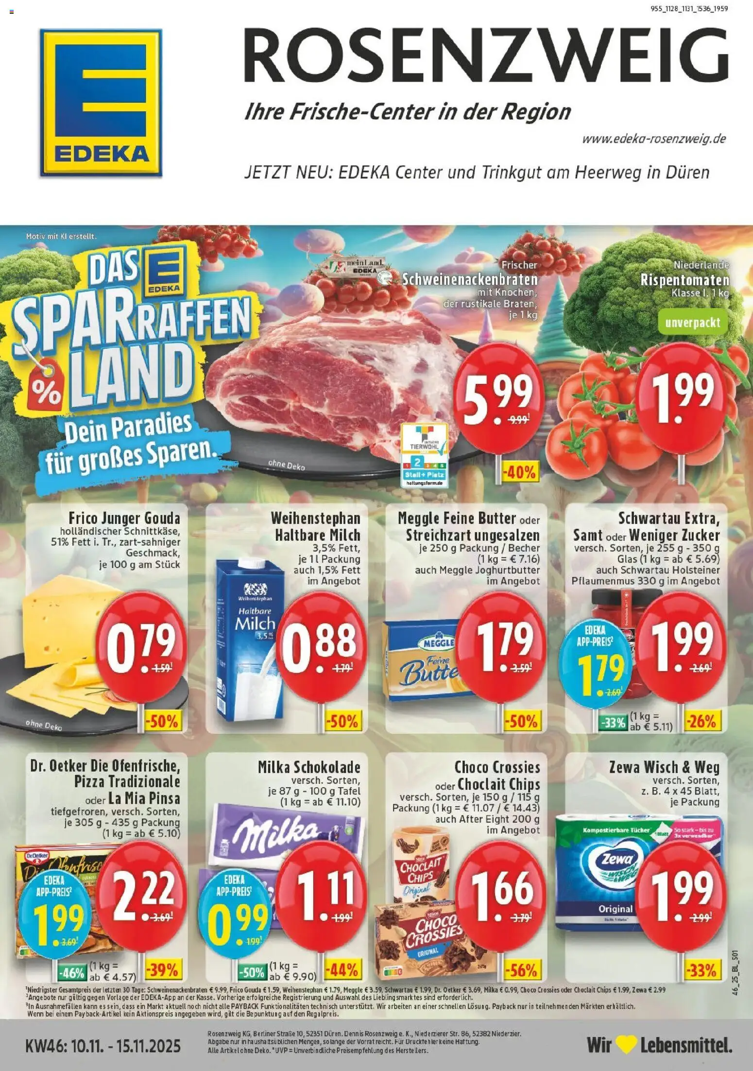 Vorschau von dem Prospekt des Geschäftes Edeka, gültig ab dem 10.11.2025