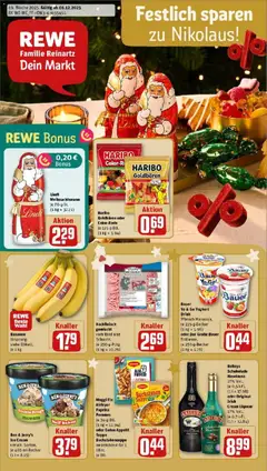 Vorschau von dem Prospekt des Geschäftes Rewe, gültig ab dem 01.12.2025