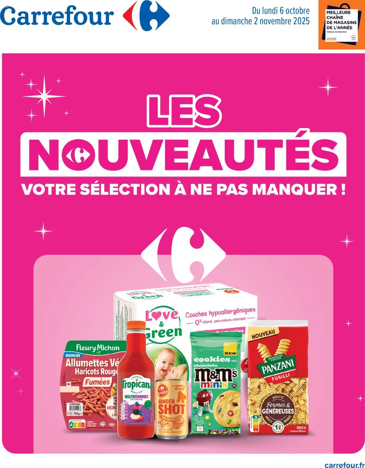 Catalogue les nouveautés d'octobre de la boutique Carrefour valable du 06/10/2025 - Page numéro 1