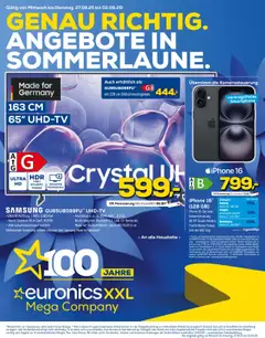 Vorschau von dem Prospekt des Geschäftes Euronics, gültig ab dem 27.08.2025