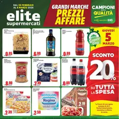 Anteprima dell'opuscolo Attuale volantino dal negozio Elite Supermercati valido da 20/02/2026