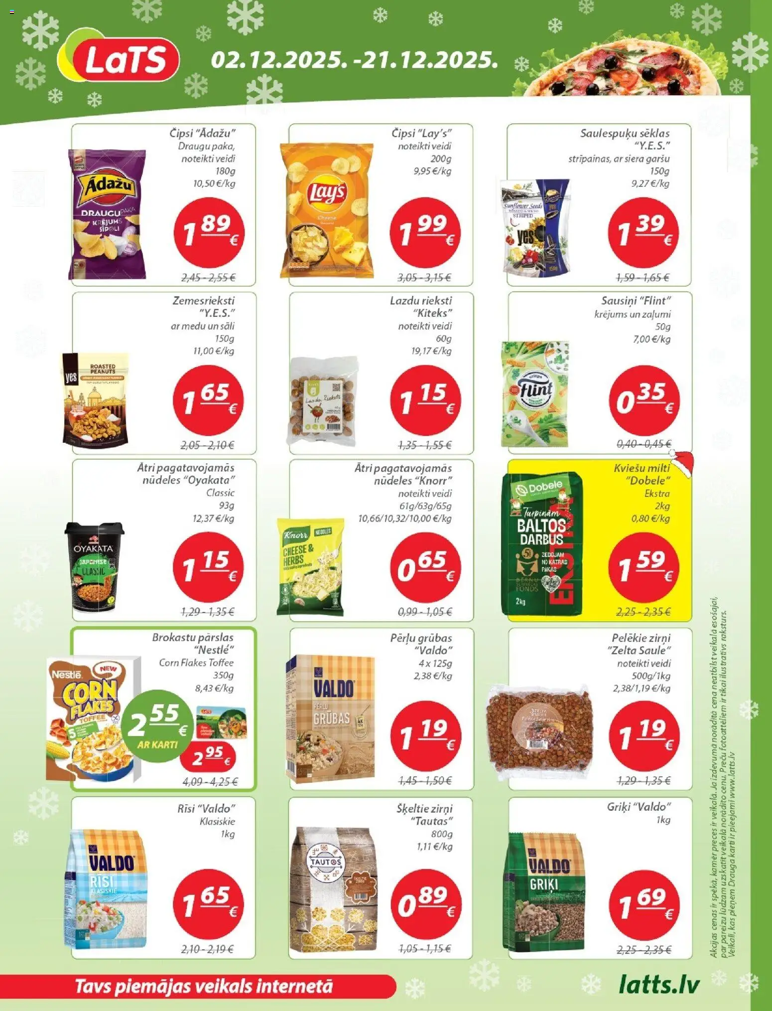 Skatīt Lats akciju bukletu, derīgs no 2025.12.02