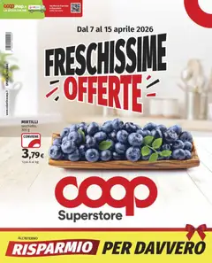 Anteprima dell'opuscolo COOP volantino Superstore Cassano d'Adda dal negozio COOP valido da 07/04/2026
