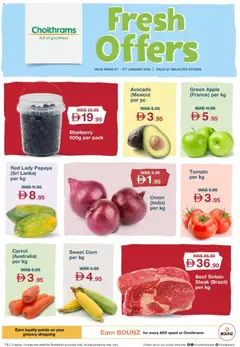 Preview of the catalogue Offers of store Choithrams valid from 9 Jan, 2026