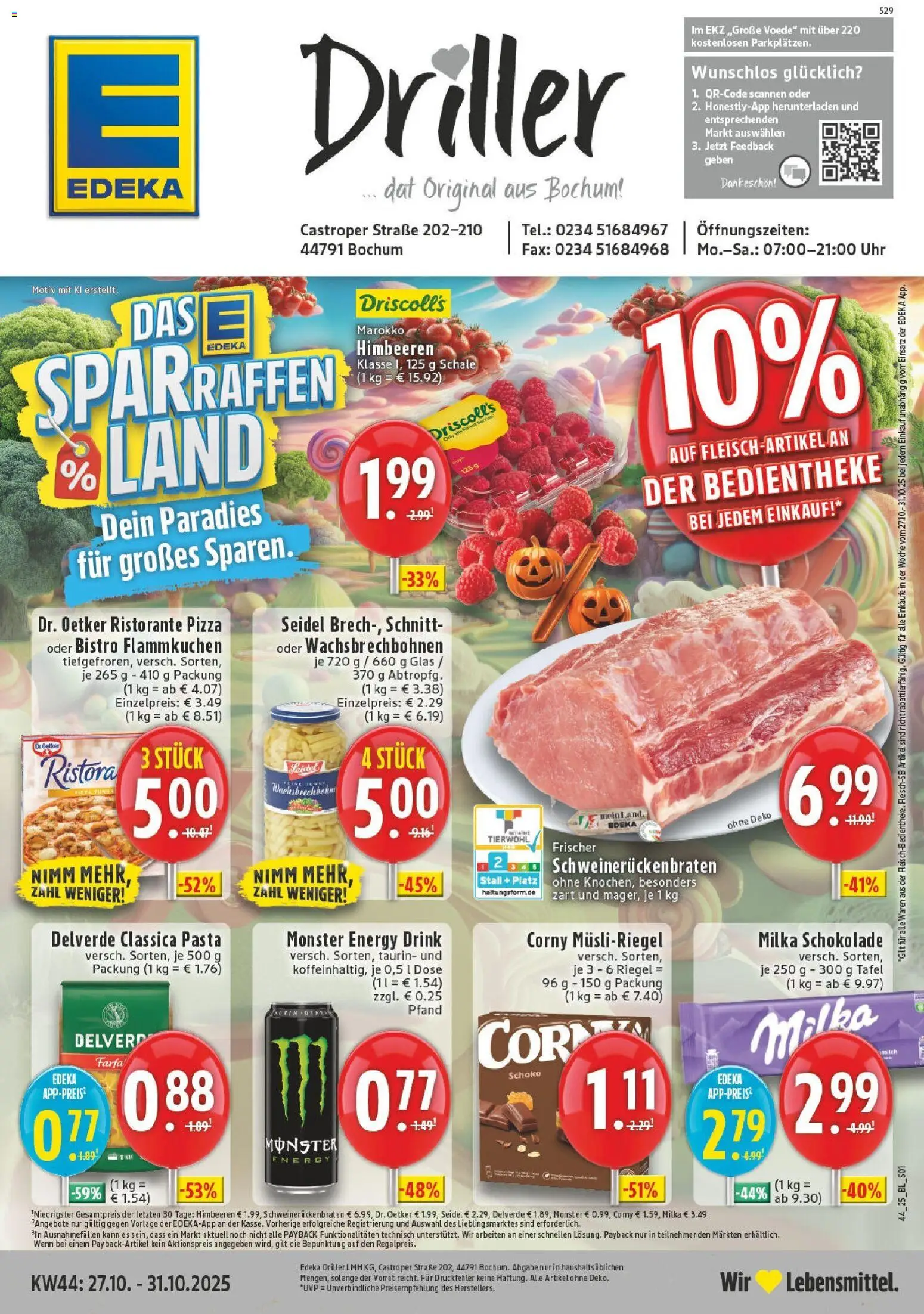 Vorschau von dem Prospekt des Geschäftes Edeka, gültig ab dem 26.10.2025