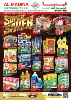 Preview of the catalogue Al Madina catalogue - Super Saver - Al Yermook, Sharjah of store Al Madina valid from 17 Apr, 2026