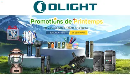 Prévisualisation de Olight du magasin Offres formulaire valide 24/03/2026