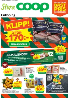 Förhandsgranska reklamblad Enköping från butik Stora Coop gäller från 08/12/2025