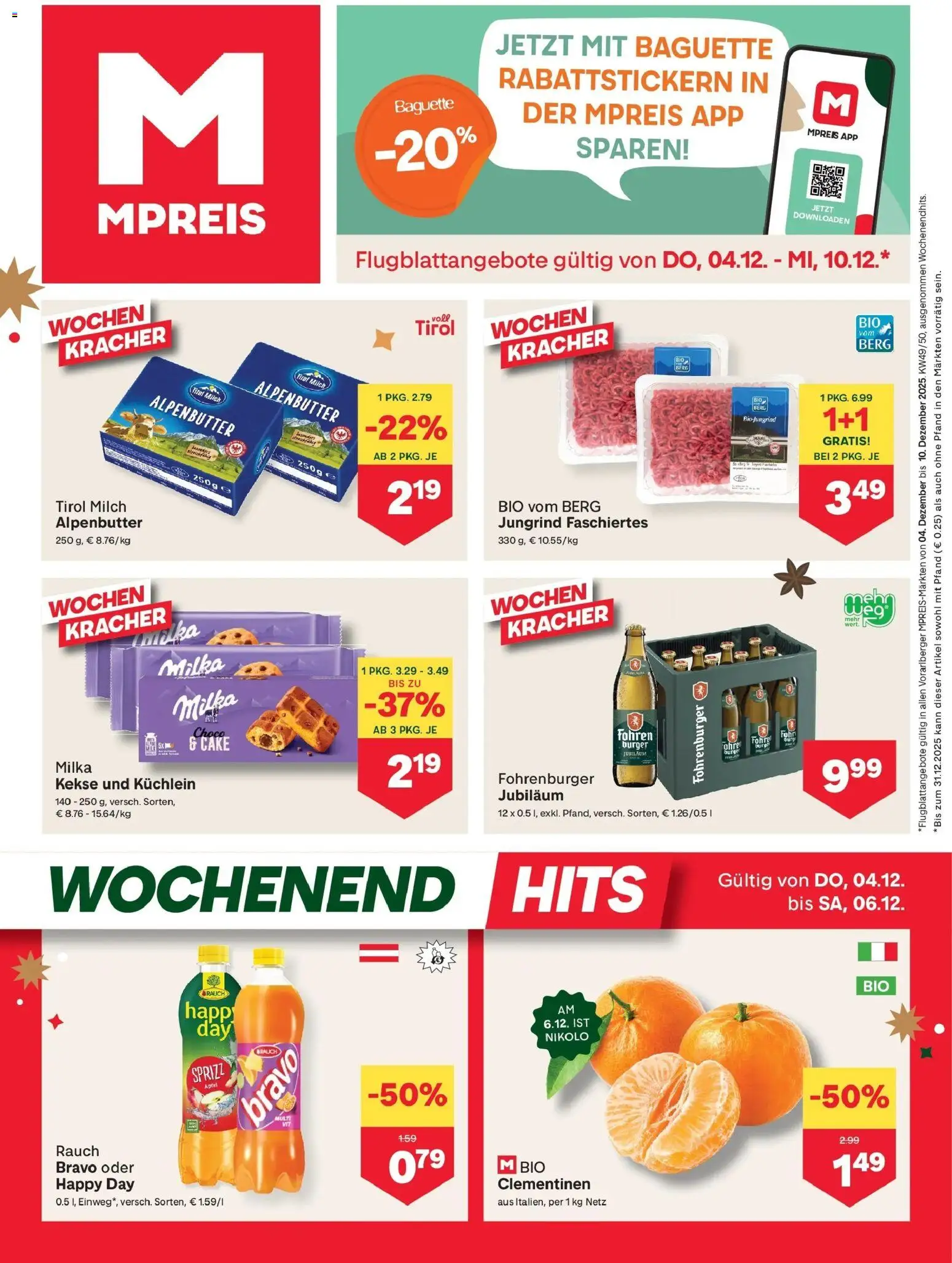 Vorschau der Angebote: MPREIS St.Gallenkirch gültig ab 04.12.2025