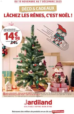 Prévisualisation de Catalogue du magasin Jardiland formulaire valide 19/11/2025