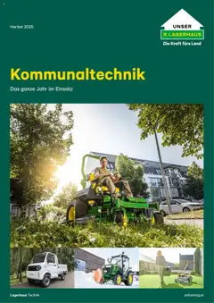 Vorschau der Angebote: Lagerhaus Kommunalfolder gültig ab 25.09.2025