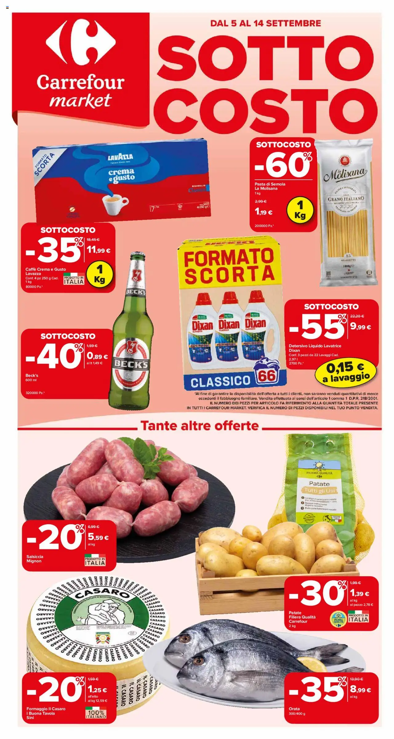 Volantino Carrefour valido da 05/09/2025 numero di pagina 1