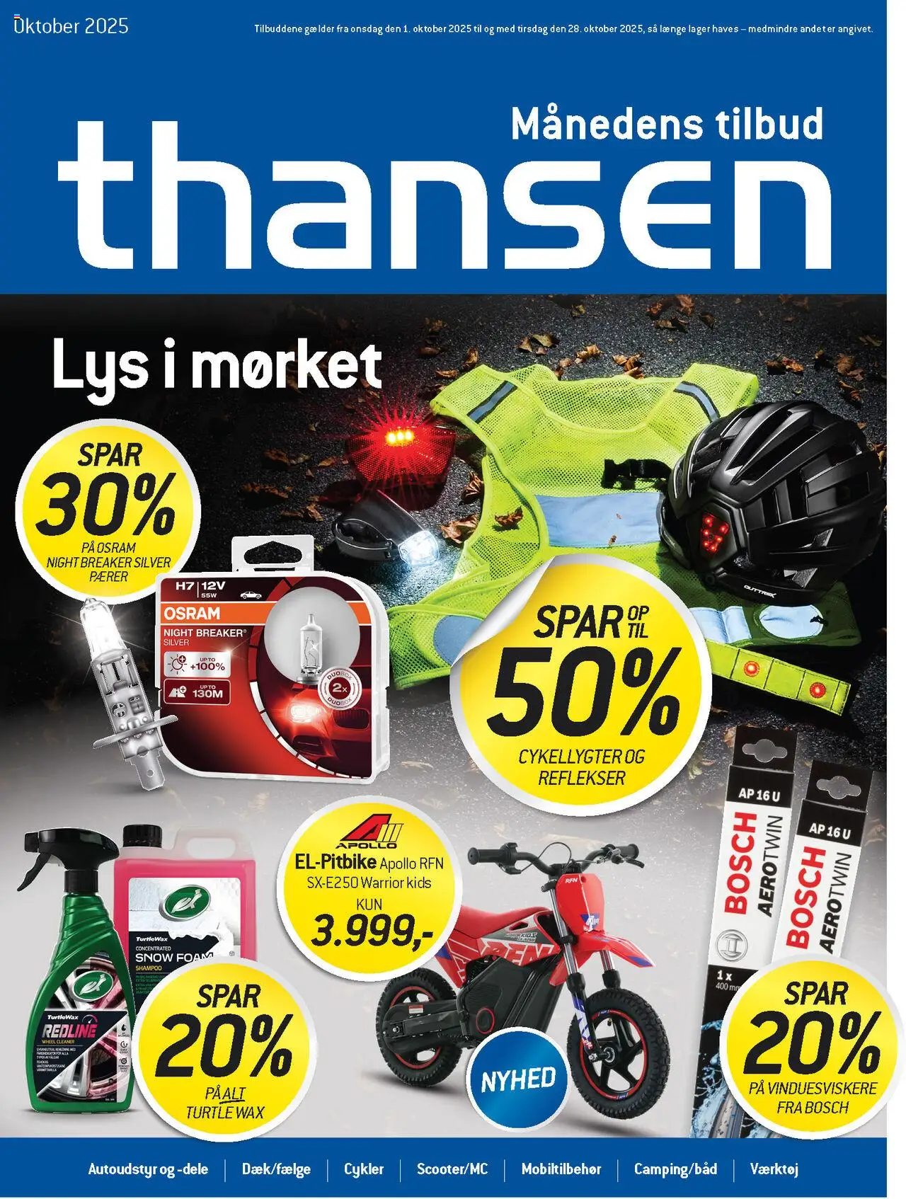 Thansen tilbudsavis gyldig fra 01/10/2025 - side 1