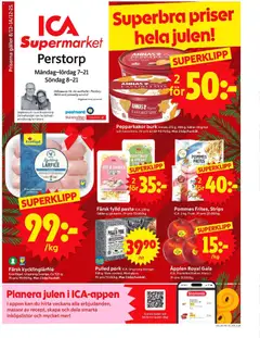 Förhandsgranska reklamblad Perstorp från butik ICA Supermarket gäller från 08/12/2025