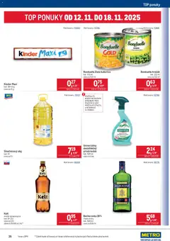 Náhľad Metro letáku platného od 05.11.2025 | Strana: 39