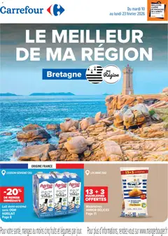 Prévisualisation de Le meilleur de ma région Bretagne du magasin Carrefour formulaire valide 10/02/2026