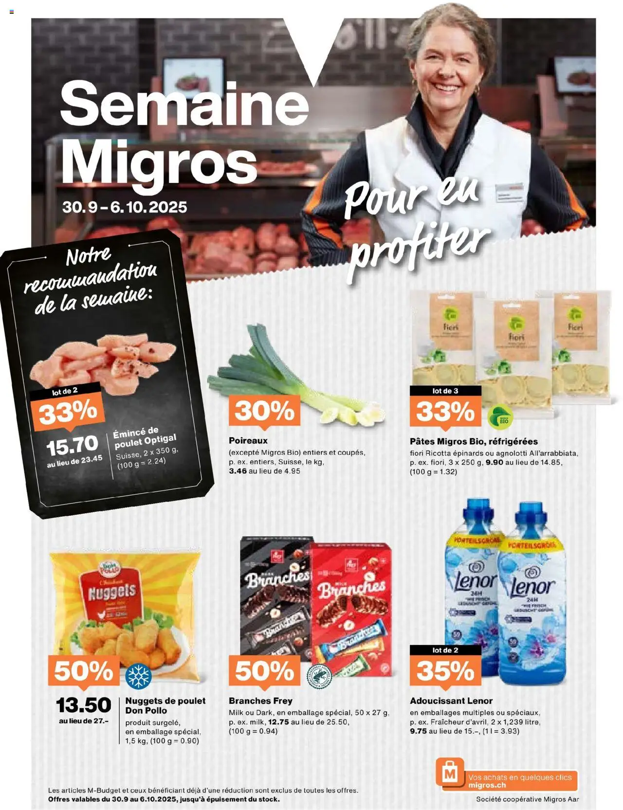 Migros Aktionen FR ab 30.09.2025 - Seitennummer 1
