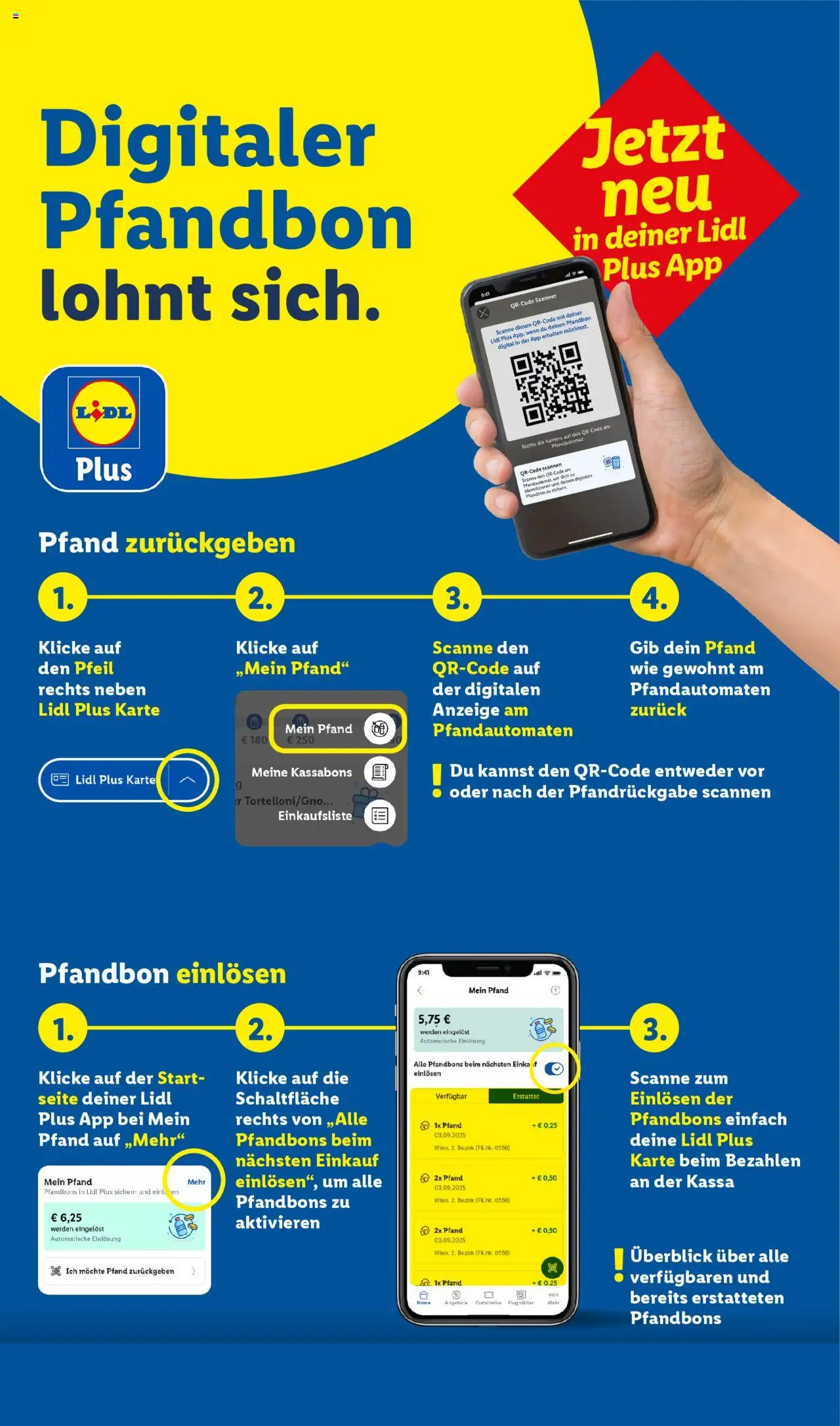  LIDL Flugblatt ab 15.09.2025 - Angebote "Lohnt sich" - Seite 1