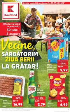 Previzualizarea de cataloage: Kaufland Carei valabil de la 30.07.2025