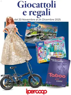 Anteprima dell'opuscolo Giocattoli e regali dal negozio Ipercoop valido da 20/11/2025