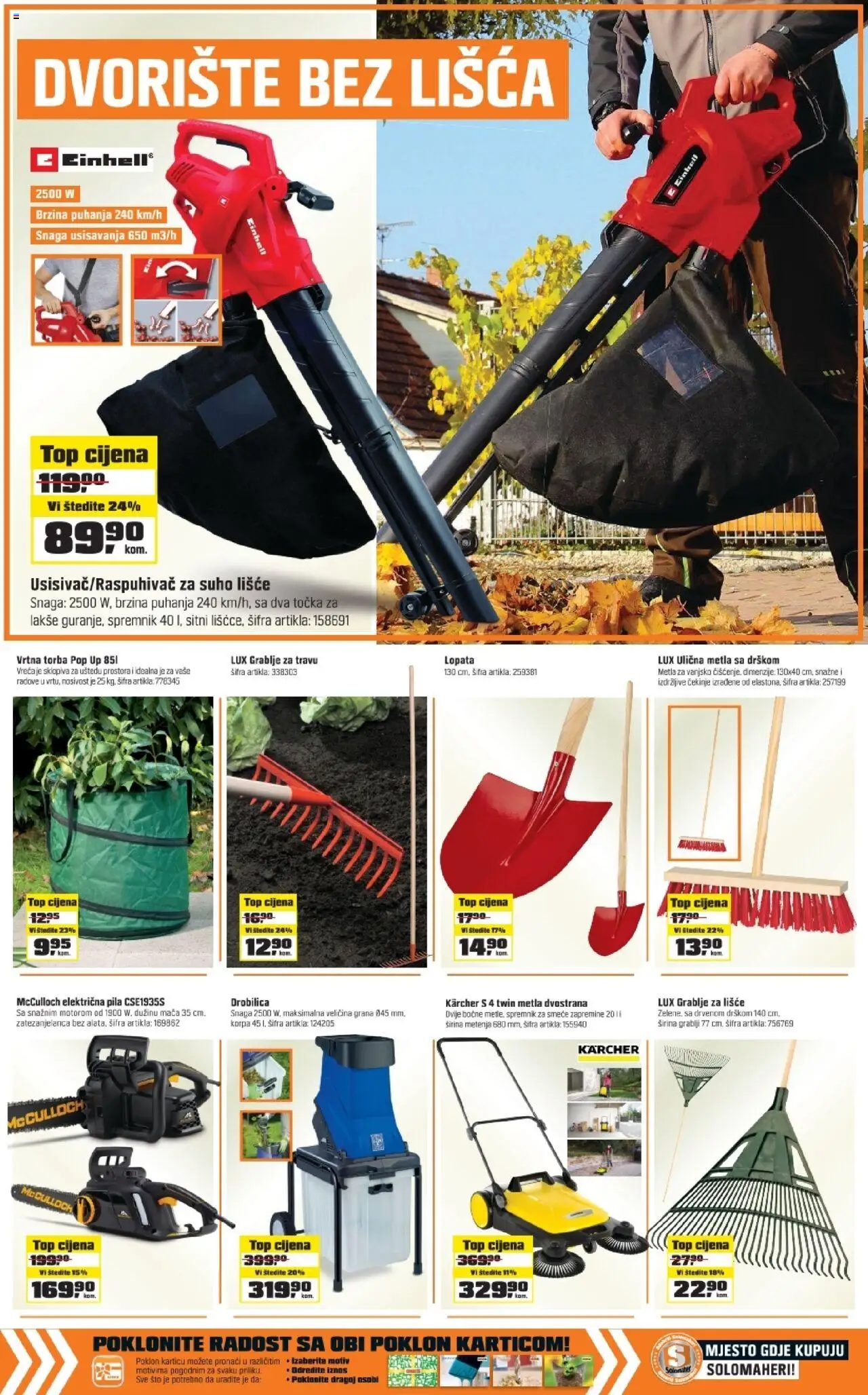 Pregled letka Katalog trgovine OBI vrijedi od 2025.10.13