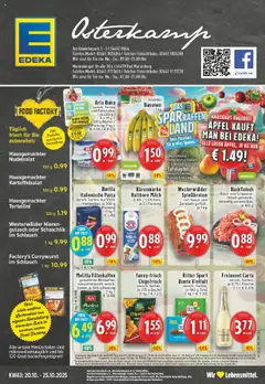 Vorschau von dem Prospekt des Geschäftes Edeka, gültig ab dem 19.10.2025