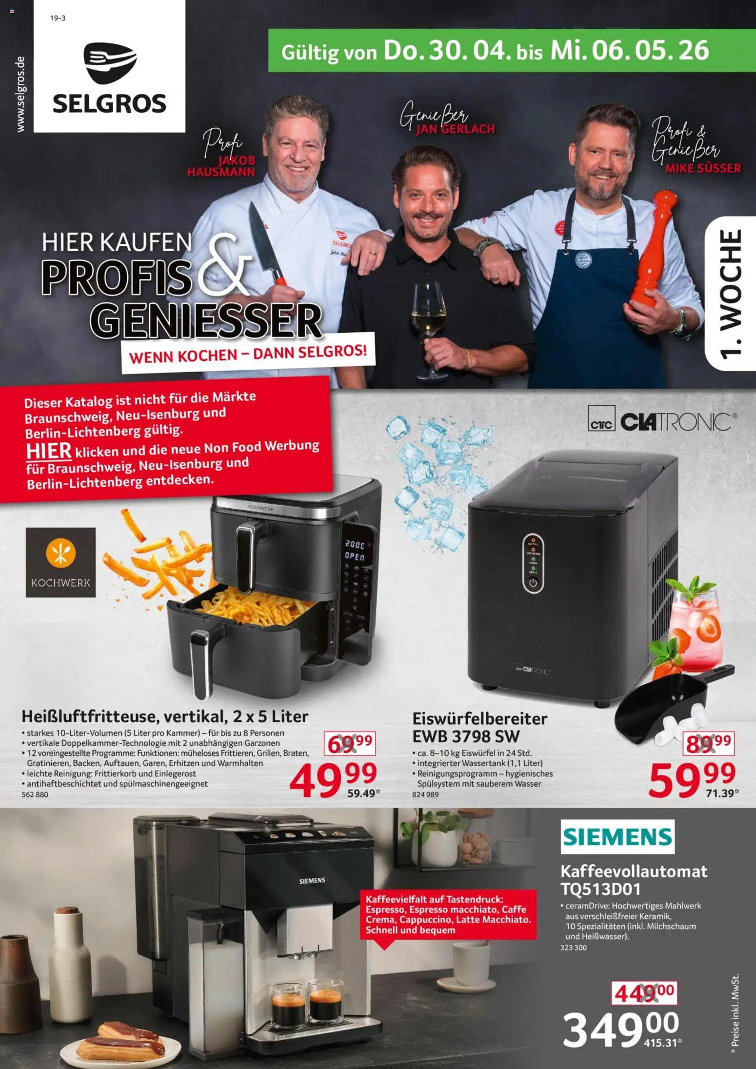 Vorschau von dem Prospekt des Geschäftes Selgros, gültig ab dem 30.04.2026