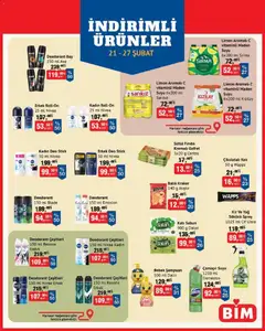 BİM İndirimli Ürünler 21.02.2026 - Broşürünün önizlemesi