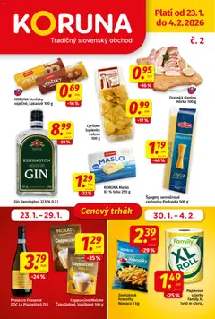 Náhľad Koruna letáku platného od 23.01.2026