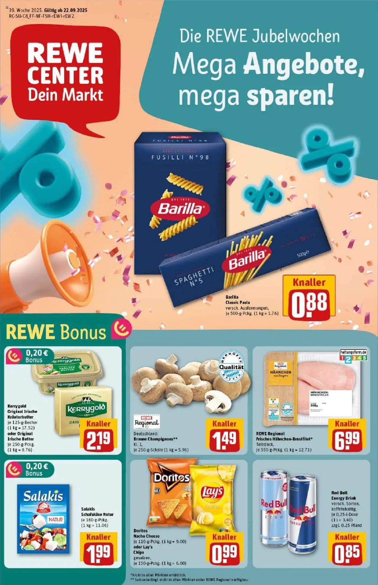 REWE Prospekt ab 21.09.2025 nächste Woche - Prospekt Pegnitz	