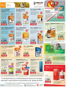 Pingvin Patika - Akciós újság Pingvin Patika megtekintése, amely érvényes 2025.11.01.-től | Oldal: 7