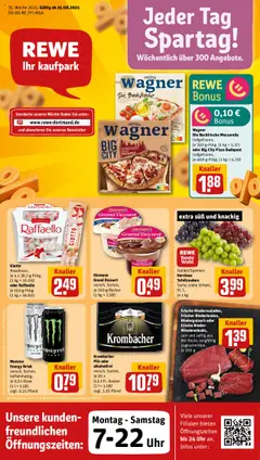 Vorschau von dem Prospekt des Geschäftes Rewe ihr Kaufpark, gültig ab dem 25.08.2025