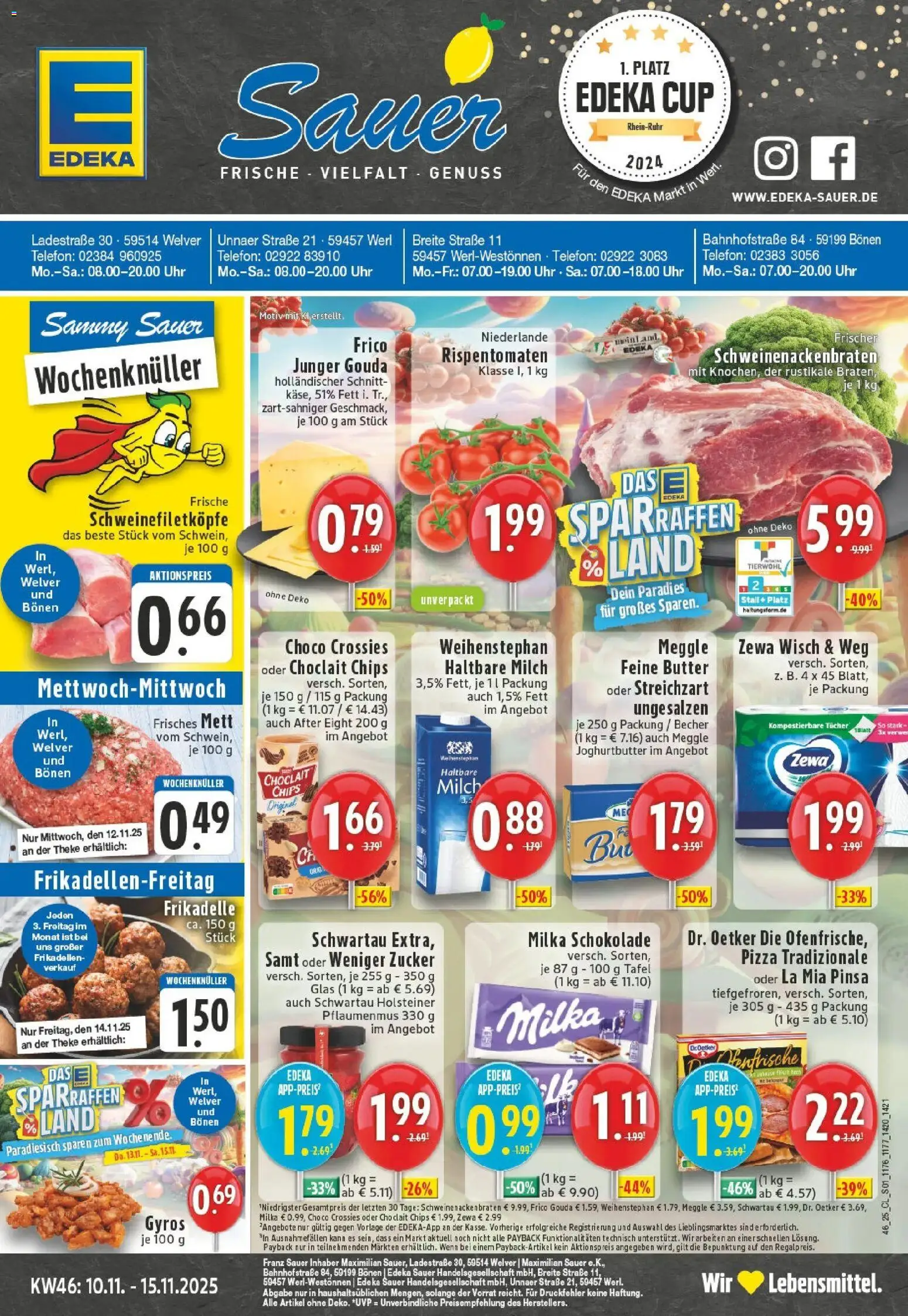 Vorschau von dem Prospekt des Geschäftes Edeka, gültig ab dem 09.11.2025