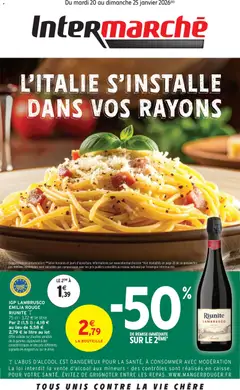 Prévisualisation de Special semaine italienne & veau du magasin Intermarché formulaire valide 20/01/2026