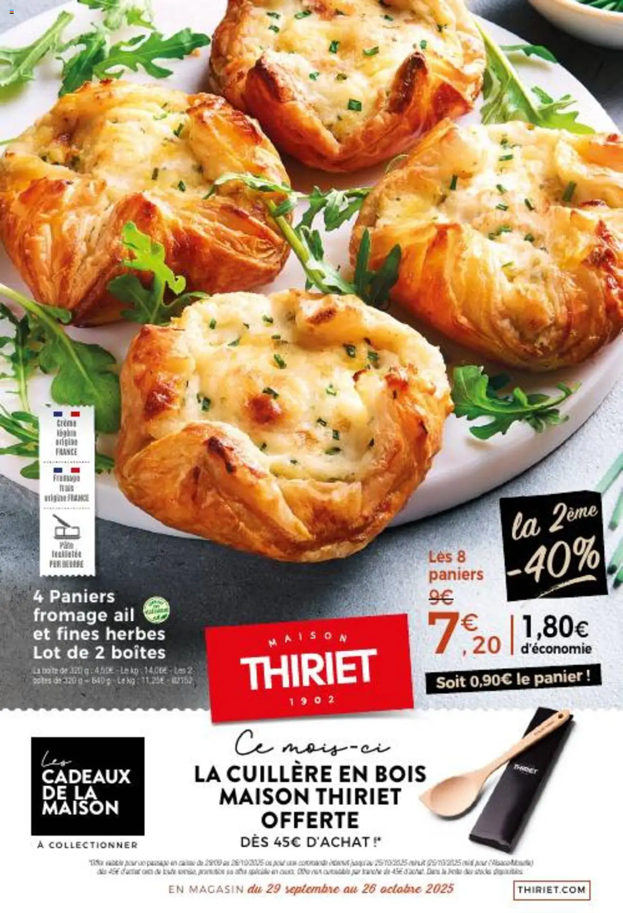 Catalogue de la boutique Thiriet valable du 29/09/2025 - Page numéro 1