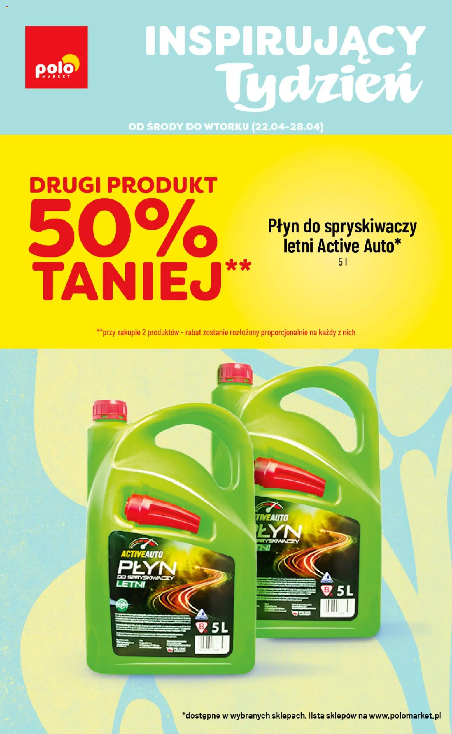 Pogląd gazetki "POLOmarket gazetka - Inspirujący Tydzień" ze sklepu POLOmarket ważnej od 22.04.2026