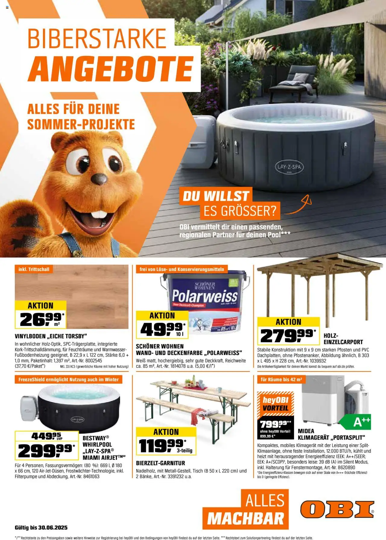 Obi Prospekt (vom 16.06.2025 - 30.06.2025)