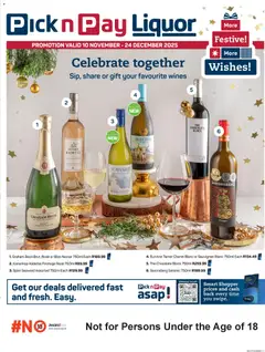 Preview of Pick n Pay flyer valid from 10/11/2025