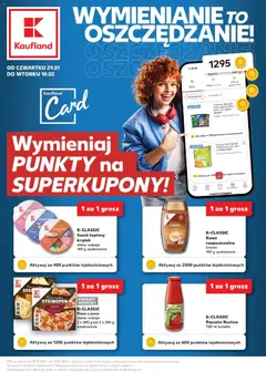 Pogląd gazetki "Superkupony" ze sklepu Kaufland ważnej od 29.01.2026