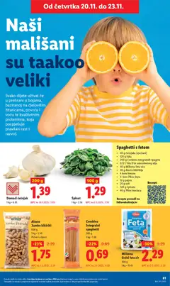 Pregled letka Katalog trgovine Lidl vrijedi od 17.11.2025 | Stranica: 81