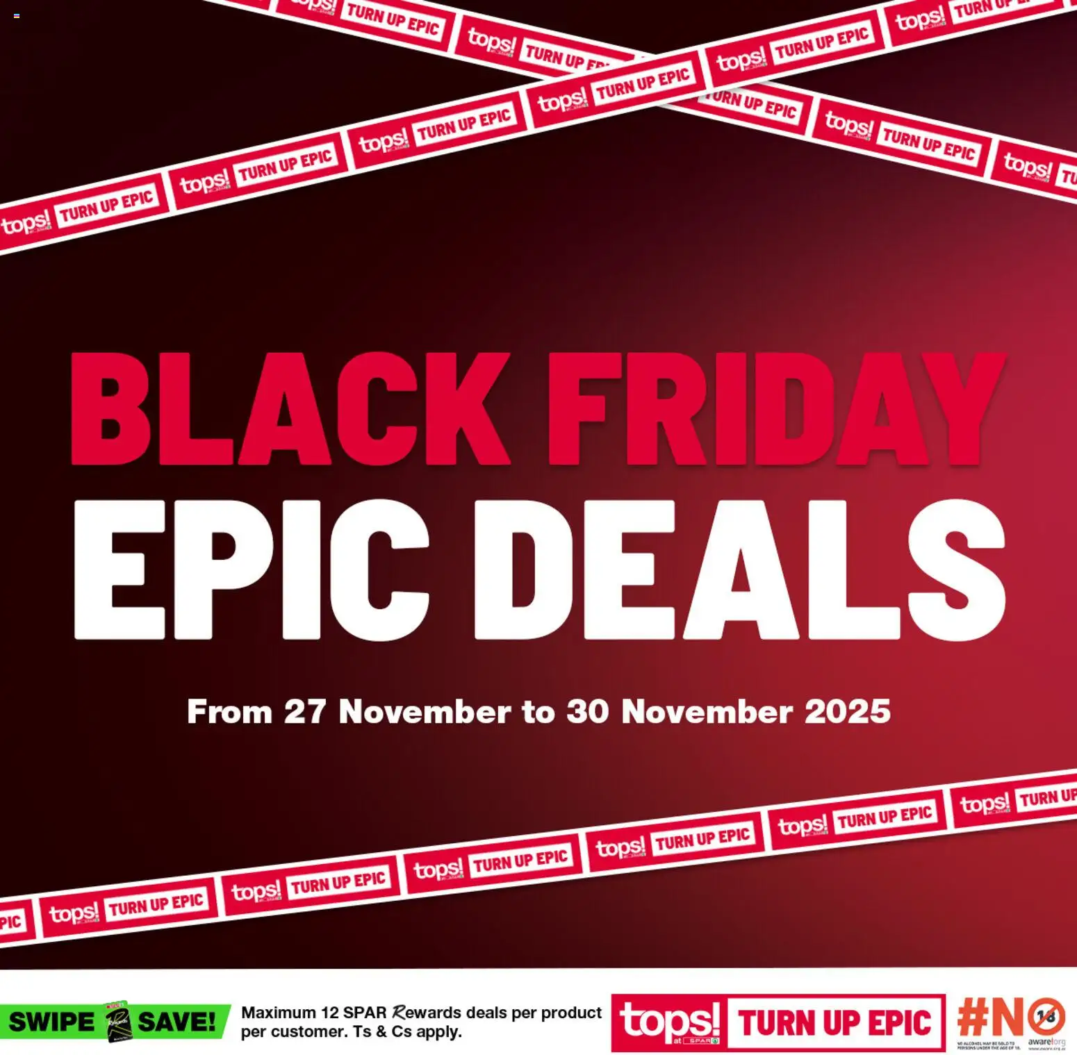 Preview of Tops at Spar flyer valid from 27/11/2025