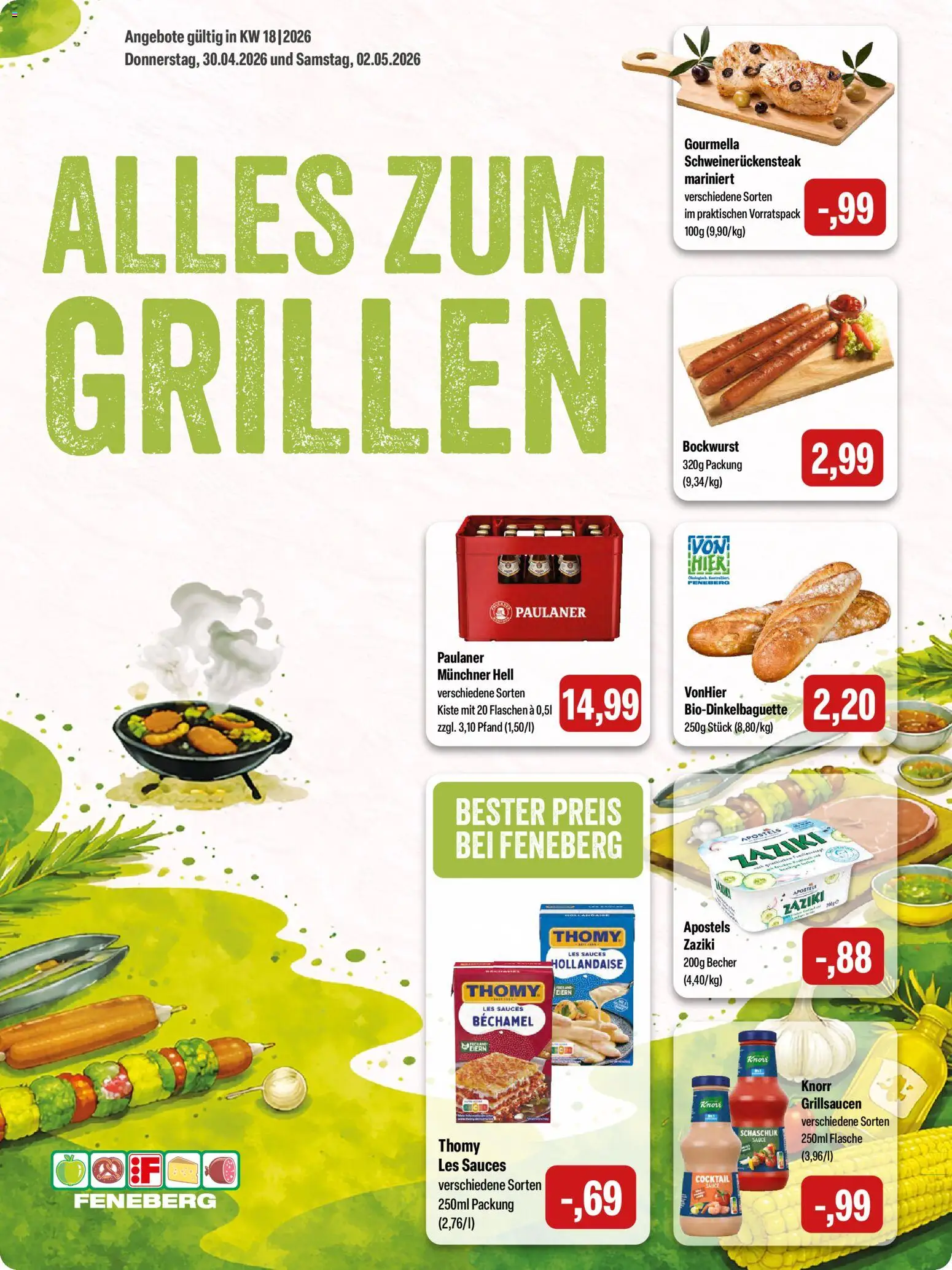 Vorschau von dem Prospekt des Geschäftes Feneberg, gültig ab dem 30.04.2026