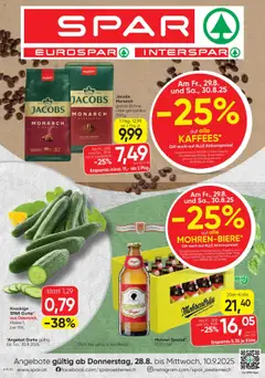 Vorschau der Angebote: Spar Aktuelle Angebote gültig ab 28.08.2025