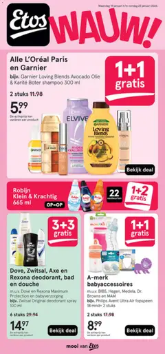 Voorbeeld van Folder van winkel Etos geldig vanaf 19-01-2026