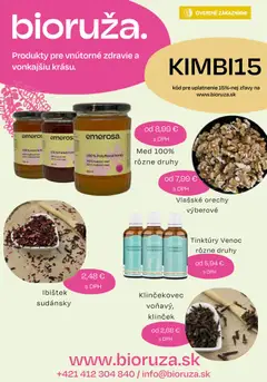 Náhľad Bioruža s.r.o. letáku platného od 08.11.2025