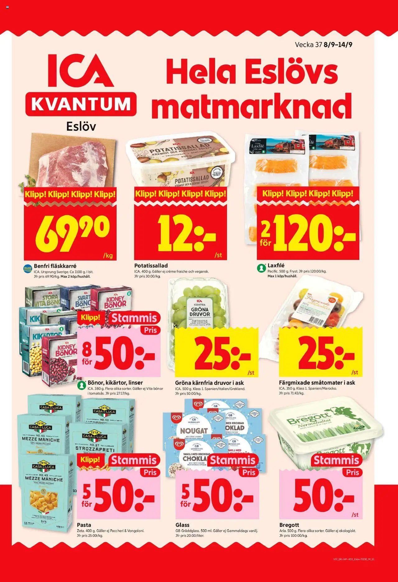 Eslöv är giltig 08/09 2025 > Veckans Erbjudanden gäller från 08/09/2025 till 14/09/2025 sidnummer 1